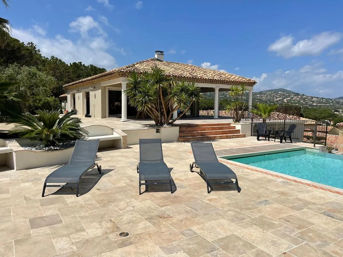 Magnifique Villa A 100 M Plage Climatisation Vue Mer Exceptionnelle Sainte-Maxime 0*,  France