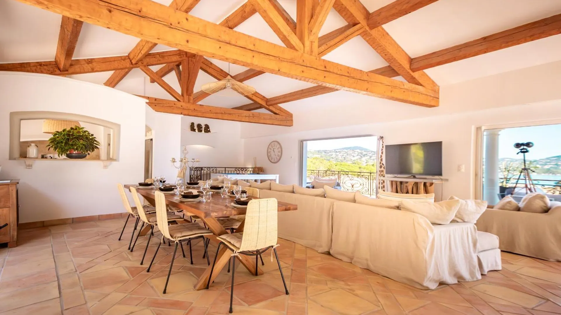 Magnifique Villa A 100 M Plage Climatisation Vue Mer Exceptionnelle Sainte-Maxime France