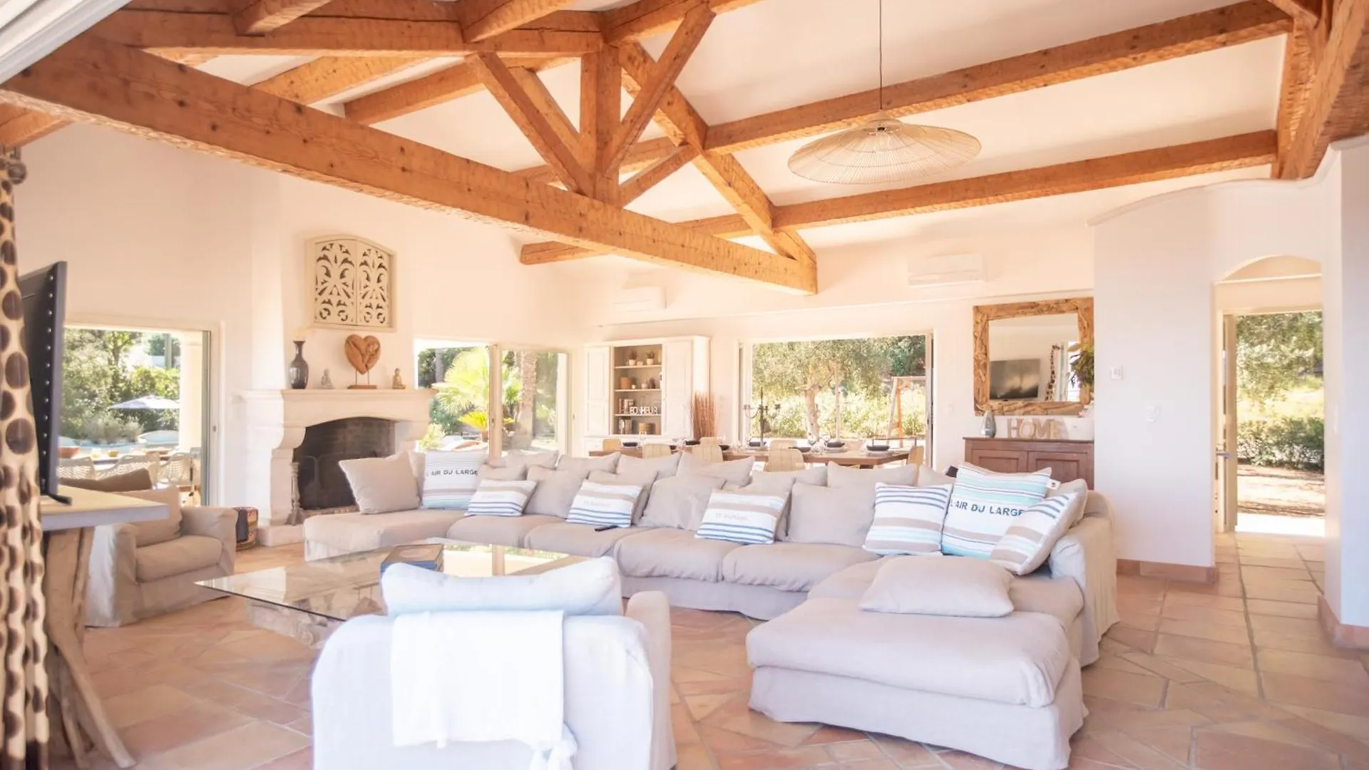 Magnifique Villa A 100 M Plage Climatisation Vue Mer Exceptionnelle Sainte-Maxime
