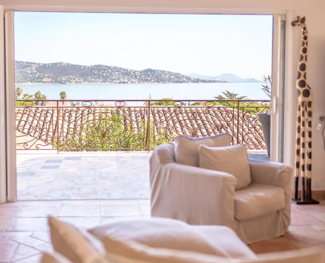 Magnifique Villa A 100 M Plage Climatisation Vue Mer Exceptionnelle Sainte-Maxime France