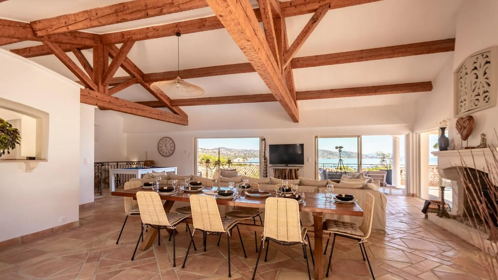Magnifique Villa A 100 M Plage Climatisation Vue Mer Exceptionnelle Sainte-Maxime